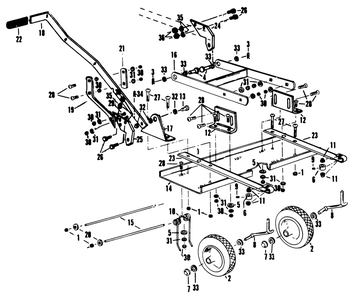 Thatcher 2 Diagram and Parts List for 62542C (K00000001-K99999999)(1991) Lawn Boy Lawn Tractor